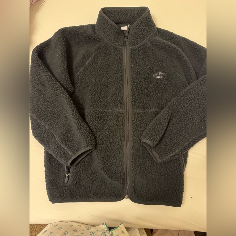 Aritzia TNA fleece zip up